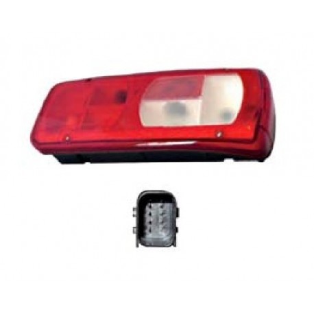 DAF Tail / Rear Lamp RH With Reverse Alarm Rear Connector