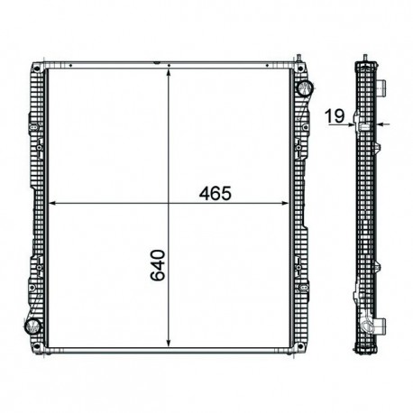 Scania R Series Radiator