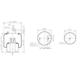 Volvo Air Bag Push Axle (Suspension)