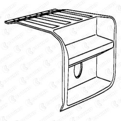 Scania Battery Cover Assembly Without Brackets