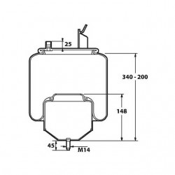 Volvo Air Bag Assembly Low Chassis Height