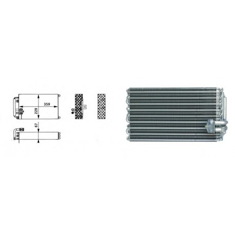 Volvo Air Conditioning Radiator