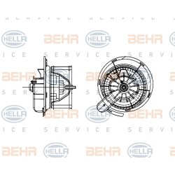 MERCEDES HEATER FAN MOTOR