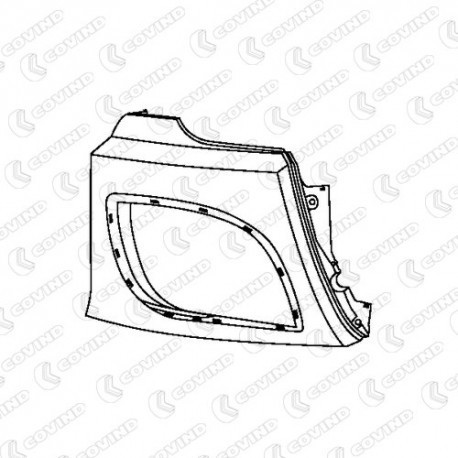 DAF XF Euro 6 Headlamp Surround RH