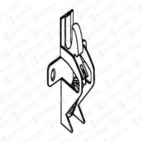 Renault Front Grille Lock L/H & R/H