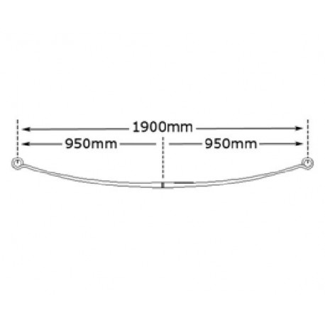 DAF Spring, Single Leaf LF